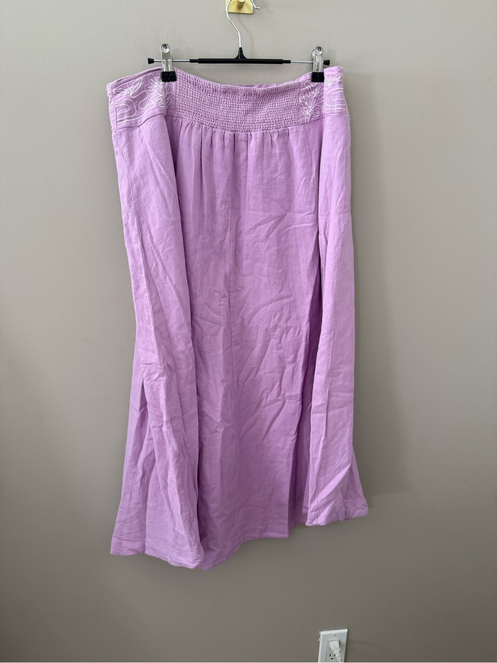 Free People Lotus Midi Skirt, sz L - Picture 11 of 11